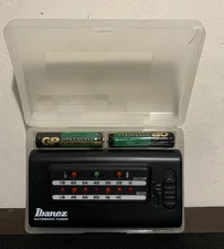 IBANEZ AUTOMATIC TUNER GUITAR Battery Powered New Never Used Open Box Case