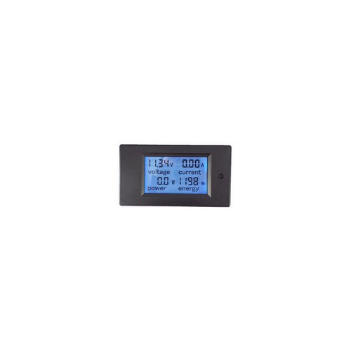 Energy Meter Multimetro Amperometro Voltmetro Power LCD DC 6.5-100 V 100A - Foto 3 di 12