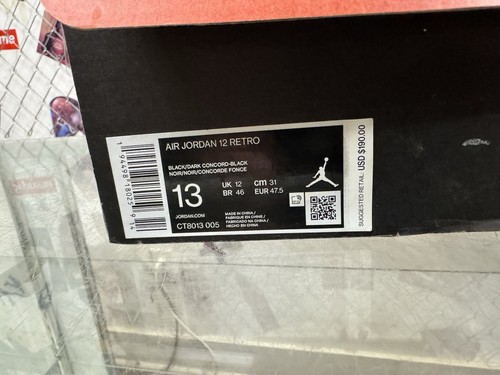 Size 13 - Air Jordan 12 Retro Dark Concord - 第 10/10 張圖片