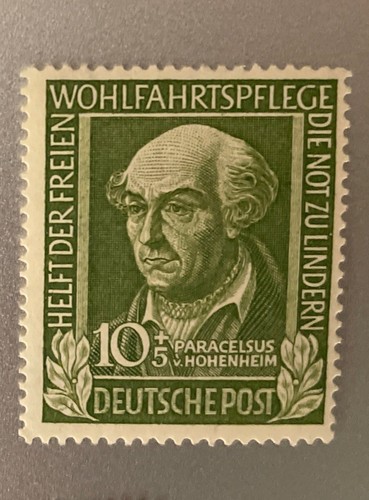 GERMANY 1949 SEMI-POSTAL Stamps: B 310 & B 311 (MNH) & B 312 (Cancelled) - Picture 3 of 4