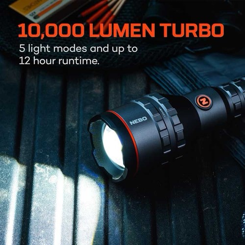 NEBO DAVINCI® 10000L flashlight - ITEM NO. NEB-FLT-1029 - Bild 4 von 6