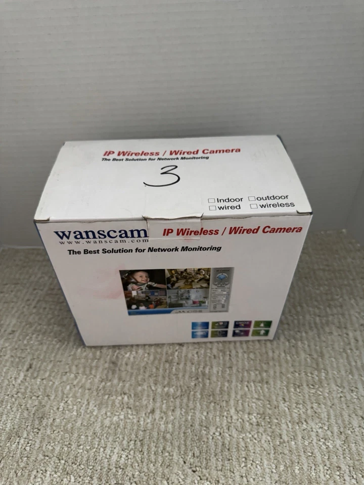 Wanscam IP Wireless/Wired Camera - Image 3 of 4