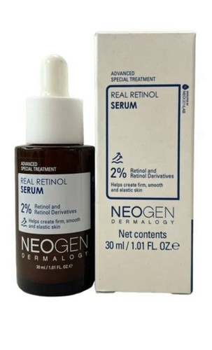 NEOGEN Dermalogy Real Retinol Serum 1.01 fl.oz/30ml Firms Smooths Exp. 7/26 NEW