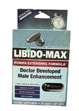 Applied Nutrition Libido-Max Power Extending Formula 30 Soft Gels
