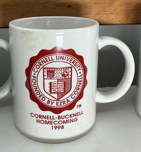 8 CORNELL University Homecoming Football Game Commemorative Coffee Mugs 1992-98 - Picture 8 of 9