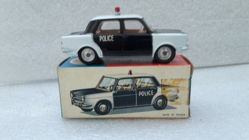 CIJ FRANCE ORIGINAL DES ANNEES 60 REF 3/8 SIMCA 1000 POLICE QUASI NEUF EN BOITE - Bild 3 von 8