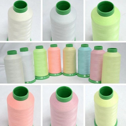 Luminous Glow In The Dark Machine Sewing Threads DIY Embroidery Crafts Supplies - Picture 4 of 28