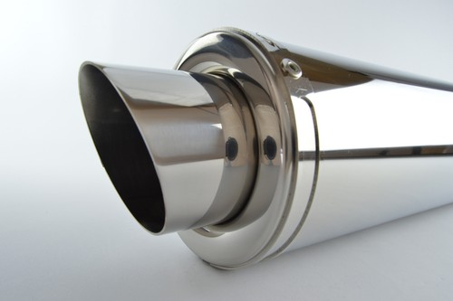 Honda VTR1000 SP2 SP Engineering Polished Stainless Round Moto GP XLS Exhausts - Picture 3 of 4