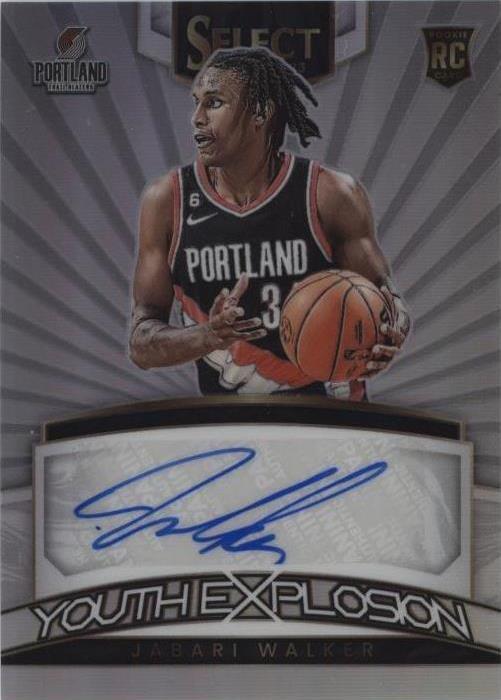 2022-23 Panini Select - Jabari Walker #YES-JWK - 1 of 2
