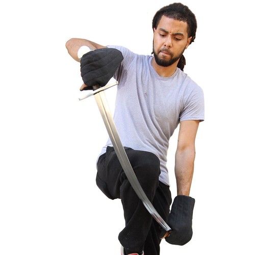 Medieval Renaissance Full Tang Battle Ready Warrior Knight Arming Sword 40" - Picture 6 of 6