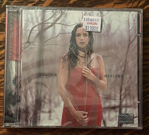 SEALED CD~ DANIELA MERCURY 2000~ SOL DA LIBERDADE~ HYPE STICKER~ NEW OLD STOCK