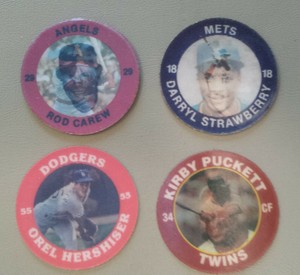 1983-2000-7-11-Slurpee-Baseball-Coins-Discs-You-Pick-3-for-5-over-100-available