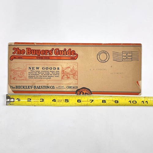 VTG 1924 The Buyer's Guide Beckley-Ralston Co. Chicago Automotive Parts Catalog - Bild 10 von 12