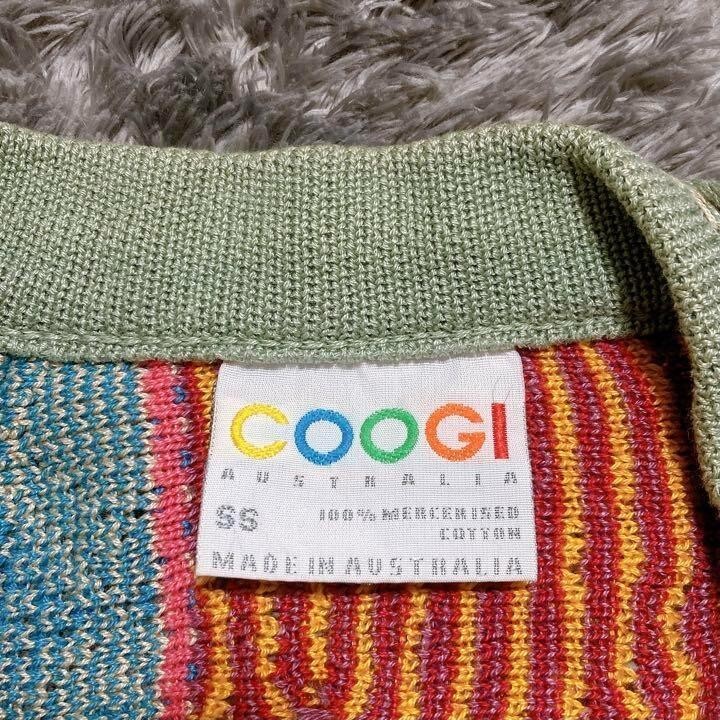 COOGI 3D Knit Men's Tops Cardigan Made in Australia Size SS from