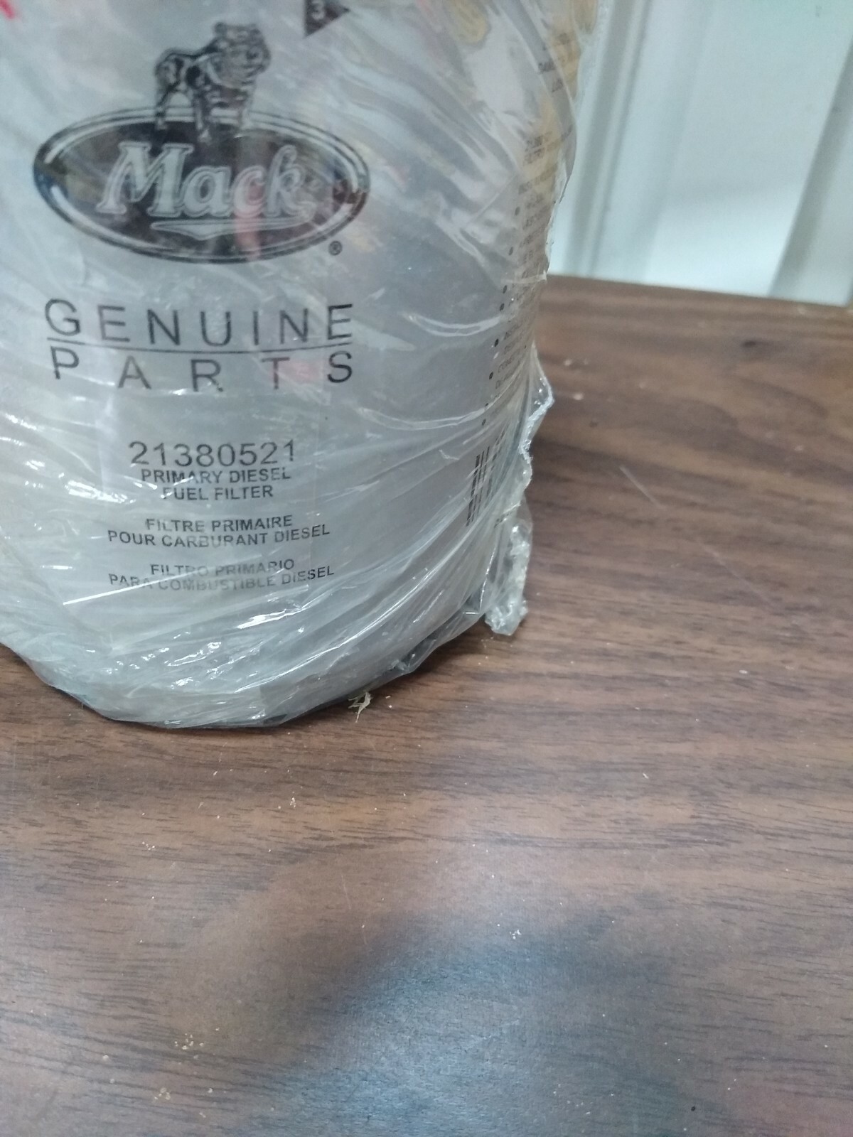 MACK 21380521 Fuel filter cross reference