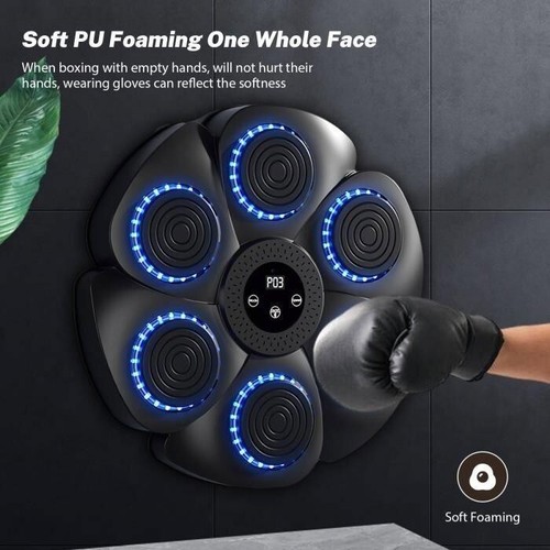 Machine de Boxe Musicale Bluetooth PRUMYA 9 Modes - Imagen 3 de 8