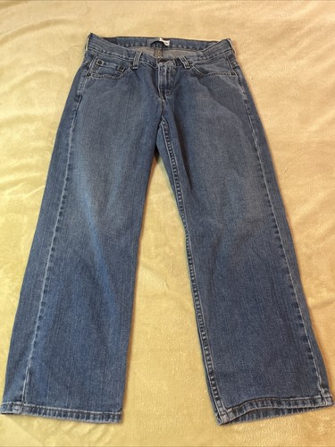 Pantalones de mezclilla azules Husky 29x25 Levis Signature calce relajado para niños talla 10 - Imagen 3 de 6