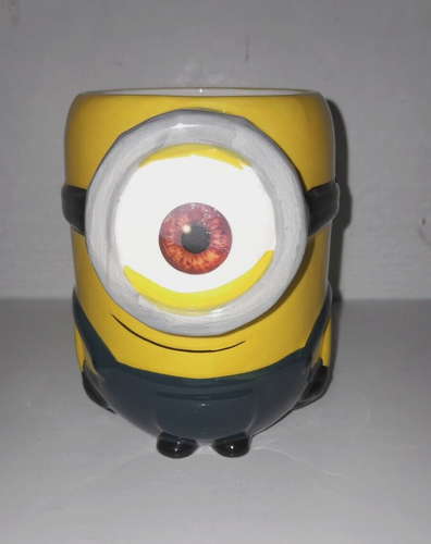 Minions Universal Studios Kaffeebecher Tasse Keramik 3D 