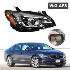 For 2017 2018 2019 Buick LaCrosse HID Headlight W/O AFS Passenger Right Side RH
