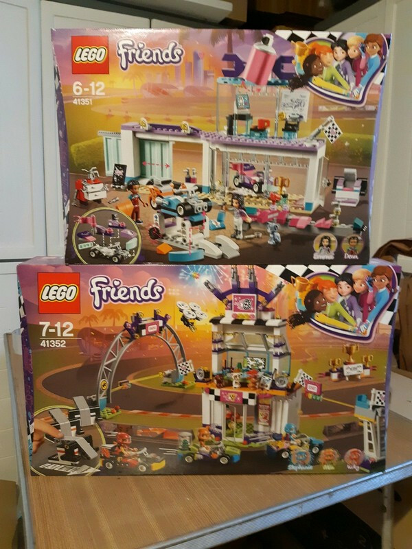 Lot LEGO FRIENDS 41351 + 41352 - L’atelier + La gree course - NEUFS miglior prezzo migliore Lot LEGO FRIENDS 41351 + + + 41352 - L’atelier + La gree course - NEUFS marche online vendita a basso costo