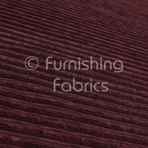 Soft Velvet High Low Jumbo Cord Plain Upholstery Quality Fire FR Treated Fabric - Picture 12 of 49