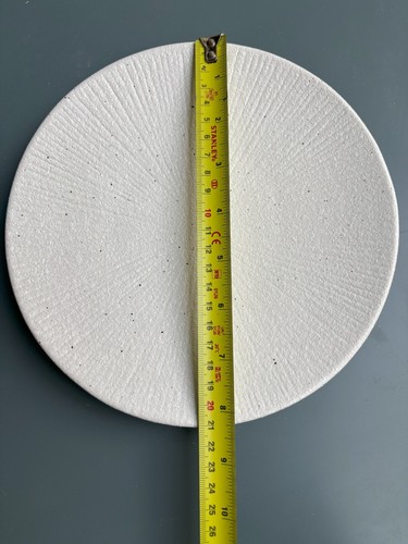 4 pcs Japanese handmade white Dessert Side Starter Salad Plate 21cm textured - Picture 5 of 16