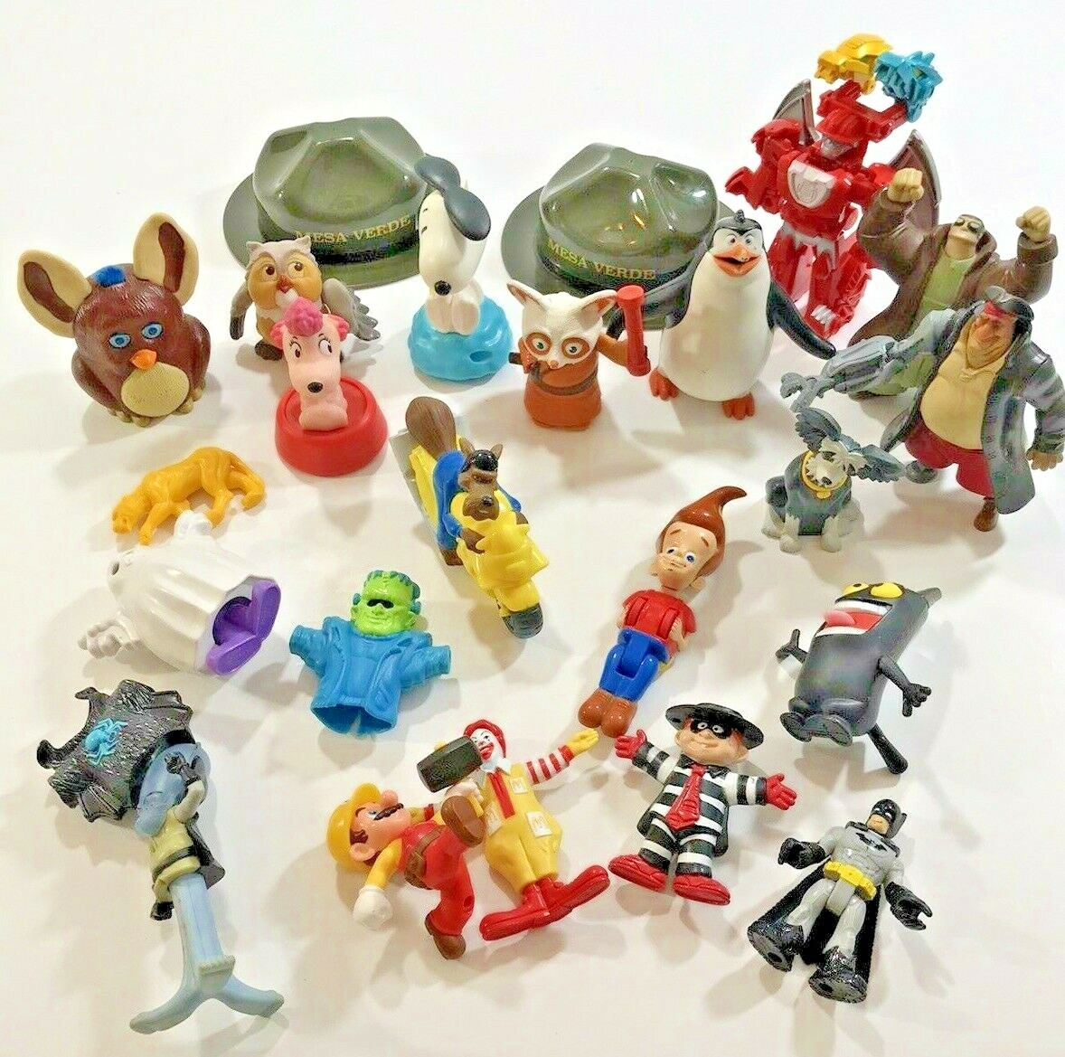 Burger King McDonalds アメリカントイ Lot Of 20 McDonald's Burger King Disney Warner Assorted