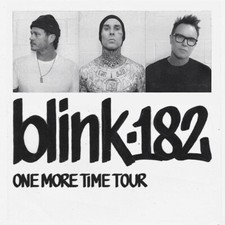 Blink 182, One More Time, 2024 Tour Vinyl Die Cut Sticker