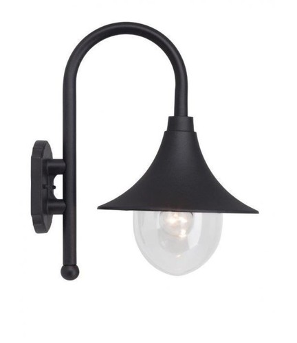 Außenleuchte Außenlampe Antik Landhaus Wandleuchte Wandlampe schwarz E27 LED - Bild 2 von 3