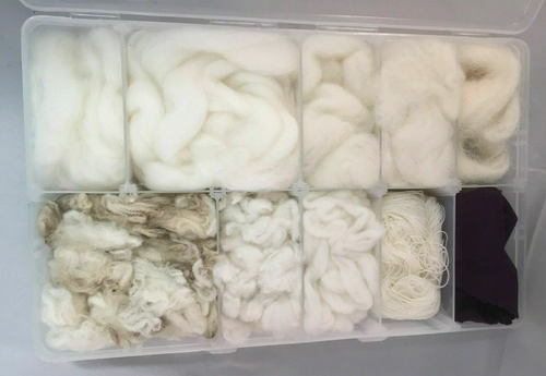 Icebreaker Merino, Merino Wool Unravelled BOX OF SAMPLES From New Zealand - Picture 9 of 10
