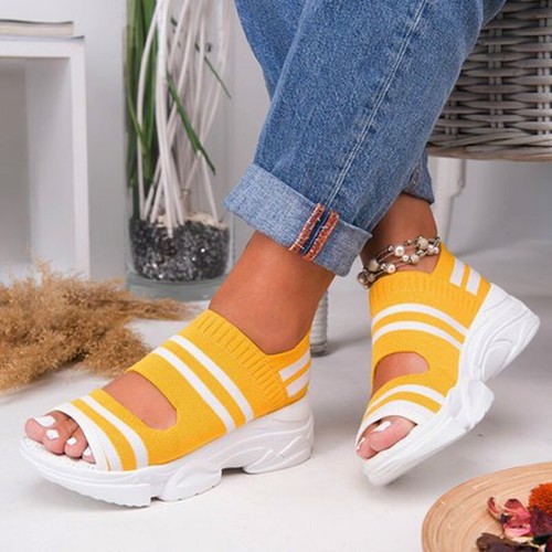 Damen Sandalen Turnschuhe Freizeit Strand Sport Sommer Outdoor Flacher Schuh - Bild 3 von 22