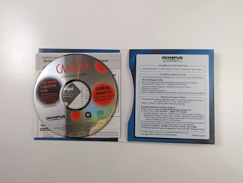 Genuine Camedia Master 4.2 & Manual for Olympus Camedia Cameras for Win & Mac - 第 5/11 張圖片