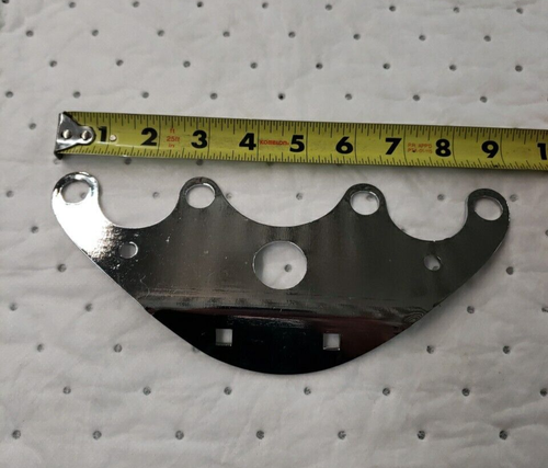 VINTAGE CHROME GAUGES & SWITCH MOUNT OLD SCHOOL CHOPPER BOBBER RACER / RACE CAR - Bild 4 von 8