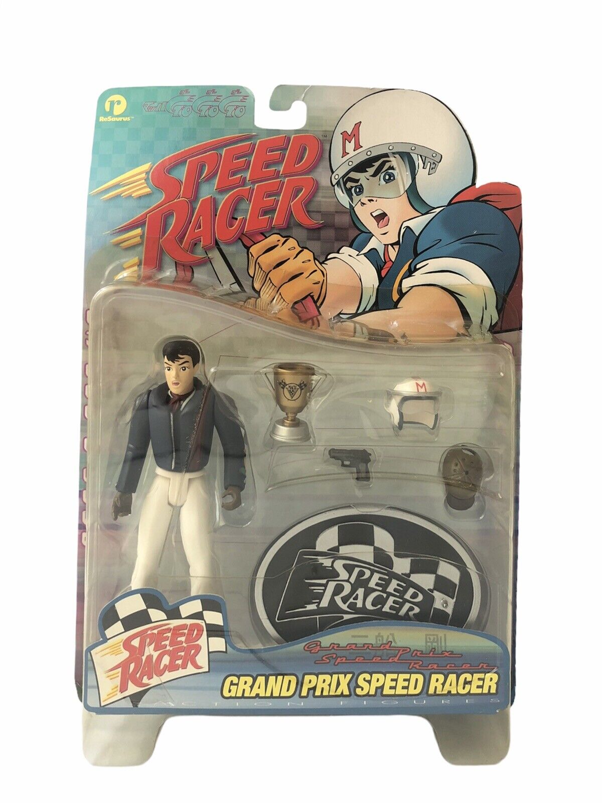 Speed Racer Grand Prix Speed Racer 5” Action Figure Series 2 ReSaurus 1999 New