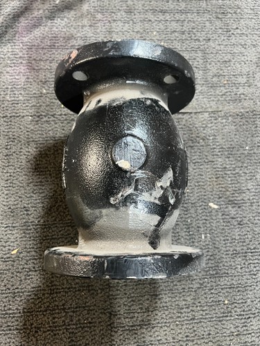 Milwaukee 125s 200 WOG Cast Iron Flanged Swing Check Valve InOut C96E Heavy Duty - Picture 7 of 8