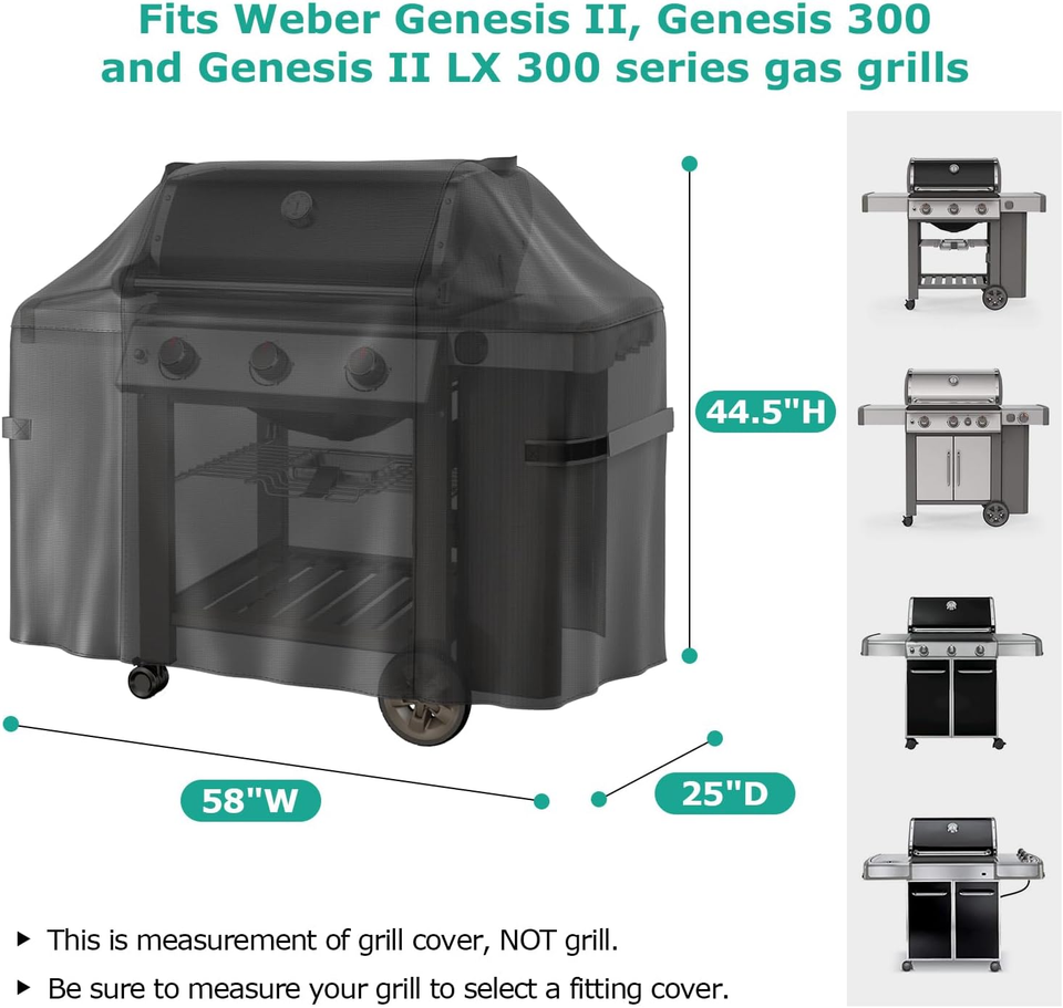 er Genesis II 300 Series Premium Gas Grill Cover eBay