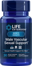 CLEARANCE Life Extension MALE VASCULAR SEXUAL SUPPORT 30 VegCaps (exp 01/26)