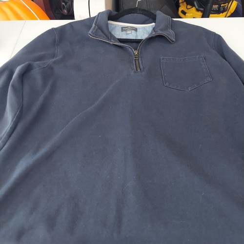 L.L. Bean Signature Slim Fit Large Blau Langarm Pullover - Bild 3 von 4