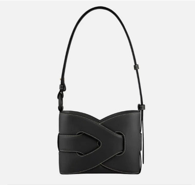 POLÈNE Nodde Edition Chalk Smooth Shoulder Bag with Storage bag Full Color