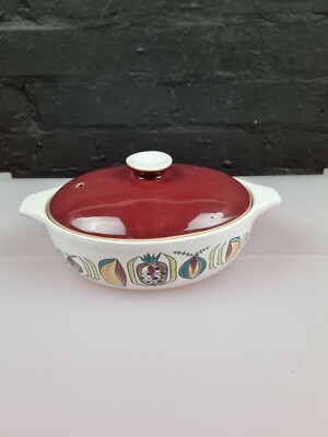 SELTENE Langley Mill/Denby Jamaika Griff ovale Auflaufform 9,5'' breit x 2,5''