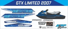 SEADOO GTX 2007 LIMITED Graphics / Decal / Sticker Kit