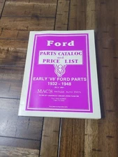 Mac's Antique Auto Parts - Ford Parts Catalog and Price List Early "V8"