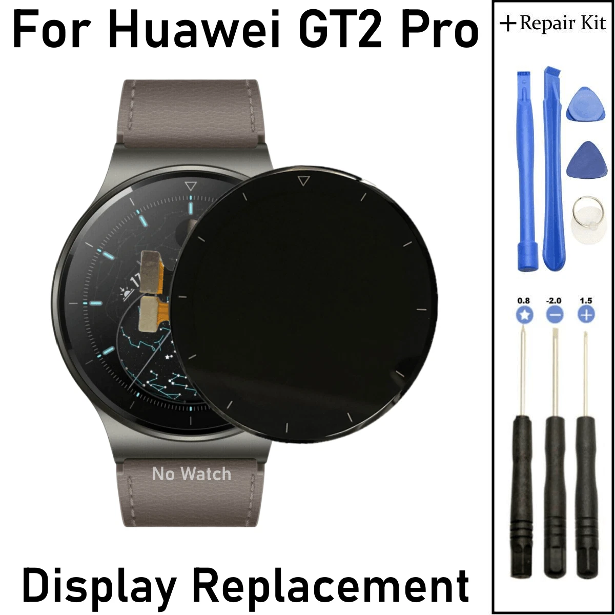 For Huawei Watch GT2 Pro VID B19 GPS LCD AMOLED Display Screen Replacement Parts