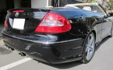 Heck Spoiler Spoilerlippe Kofferraum Lippe für Mercedes A209 Cabrio C209 Coupe