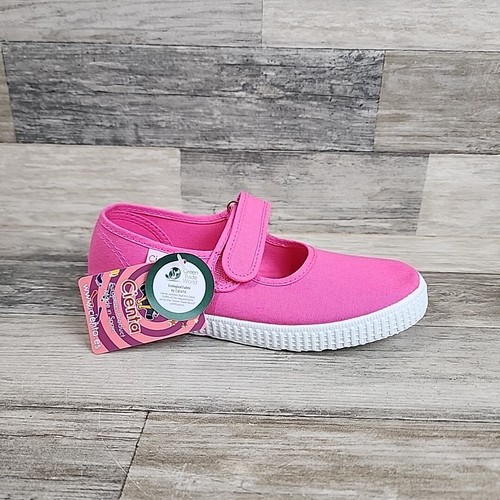 CIENTA Boat Shoes Toddler Sz 1.5 / 2 EU 33 Mary Jane Strap Pink NEW NWOB