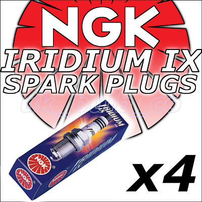 4 NGK Iridium Spark Plugs For SUBARU FORESTER (SG) 2.0 10/02- - Picture 1 of 1