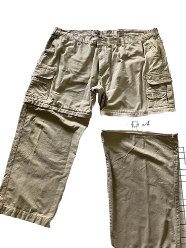 NWOT Fish & Hunt Cargo Long/Short Pants 48-50X30 Zip On/Off Convertible REDHEAD - Picture 8 of 10