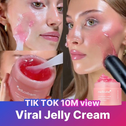 Collagen Jelly Cream with Niacinamide & Hydrolyzed Collagen,24H Hydration & Lift - Picture 5 of 9