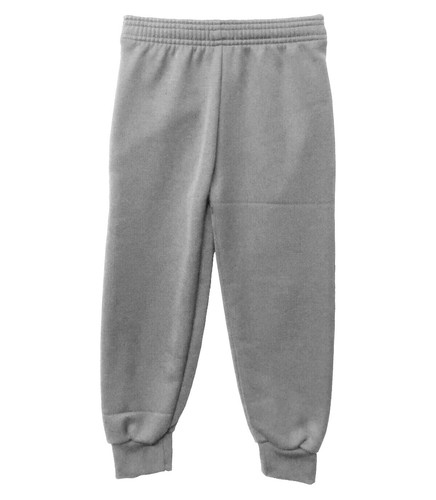 Plain Jogging Bottom Fleece Kids Girls Boys Sports PE School Uniform Track Pant - Picture 6 of 6