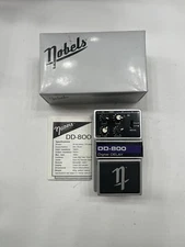 Nobels DD-800 Digital Delay Echo Rare Vintage Guitar Effect Pedal + Box